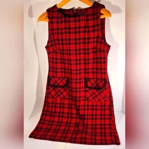 2 Piece - Tommy Hilfiger Dress size 10 with a Red Hannah blazer size M